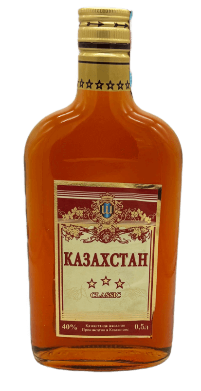 Казахстан (плоский) 0.5 - коньяк Казахстан (плоский) 0.5 - коньяк