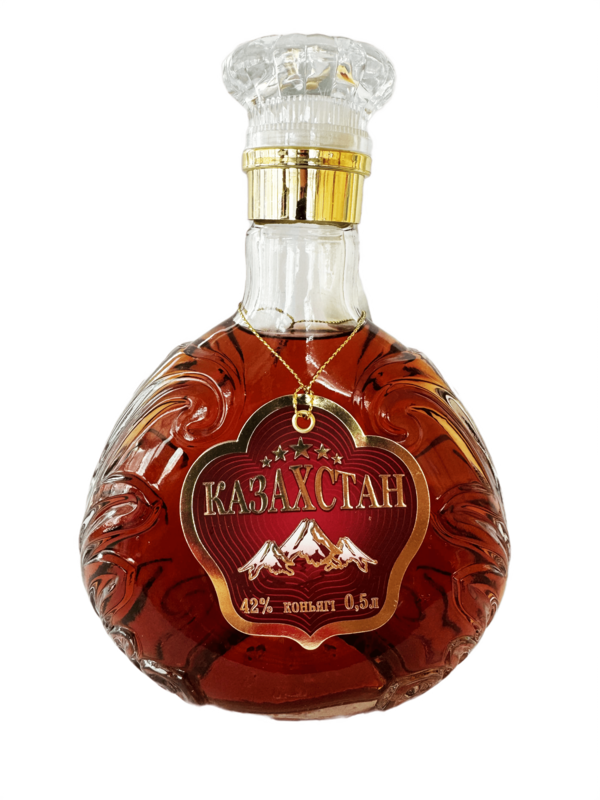 Казахстан (фляжка) 0.5 - коньяк Казахстан (фляжка) 0.5 - коньяк