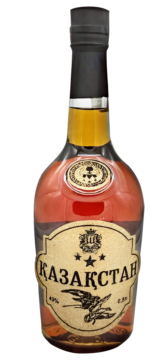Казахстан (пробка, пузатый) 0.5 - коньяк Казахстан (пробка, пузатый) 0.5 - коньяк