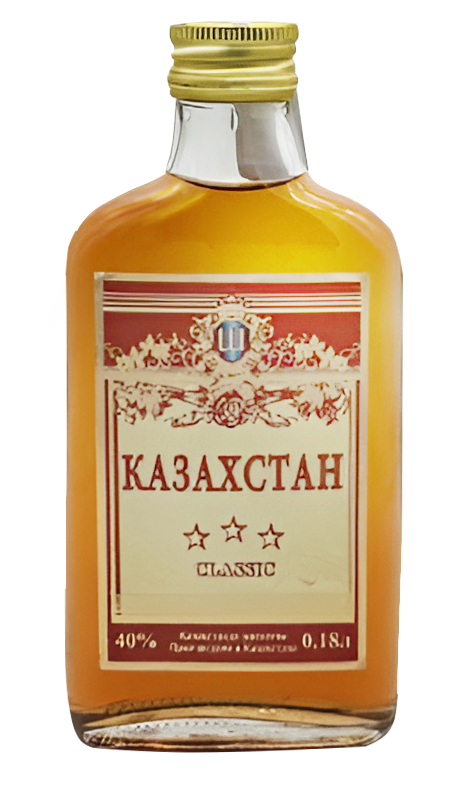 Казахстан (плоский) 0.18 - коньяк Казахстан (плоский) 0.18 - коньяк